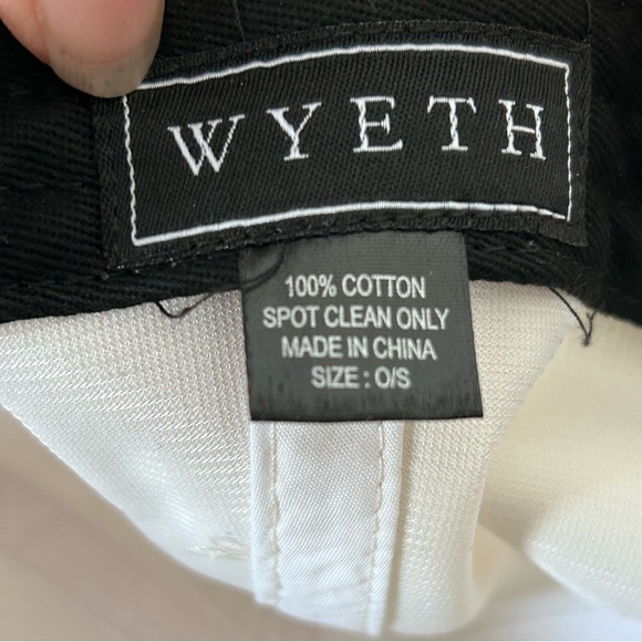 Anthropologie Wyeth Corduroy Adjustable Baseball Cap Cream 100% Cotton Unisex OS - Picture 7 of 8